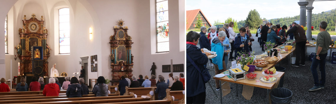 Maiausflug der Frauen nach Maria Bildstein